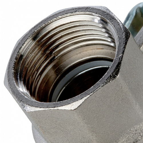 Кран шаровой полнопроходной Stout внутренняя резьба ручка рычаг 3/4" PN50 SVB-0001-000020 купить