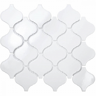 Мозаика Starmosaic Latern White Glossy 74*78мм керамика 280*246мм купить