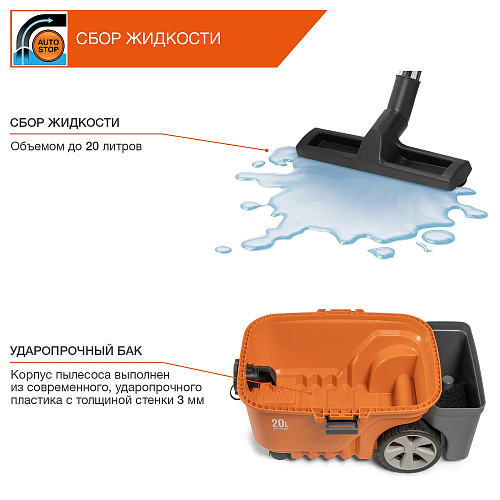 Пылесос универсальный DAEWOO DAVC 2000 купить