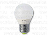 Лампа светодиодная ASD LED-P45 E27 3000К 5W