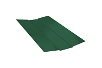 Ендова верхняя 150*150*2000мм RAL6005 зелёный Sokrof