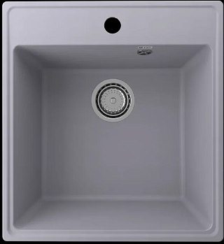 Мойка для кухни Ulgran Quartz Forte 460-05 кварцевая прямоугольная 55*46см бетон купить