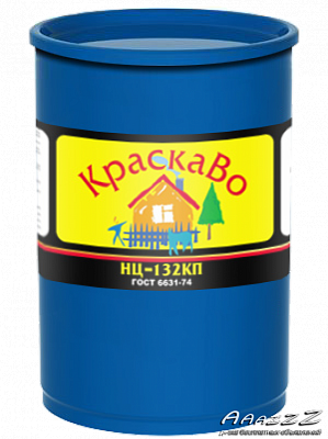 Эмаль КраскаВо НЦ-132КП черный 45 кг купить