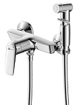 Смеситель Lemark Verba настенный с гигиеническим душем, хром LM11418C