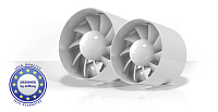 Вентилятор Airroxy Arc 120 канальный белый