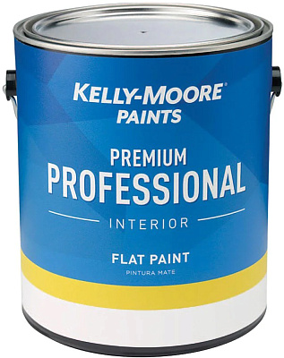 Краска профессиональная интерьерная Premium prof white base flat 1005-1-1G KELLY-MOORE (3.78л) купить