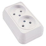 Розетка MAKEL 45117 2-местная Розетка MAKEL 45117 2-местная