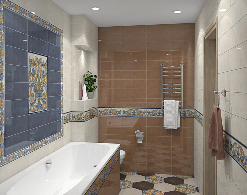 Вставка Площадь Испании 15*40*0.8 см Керама Марацци HGD/В348/15129 купить