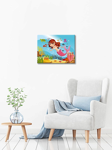 Канвасы IDEA Русалочка CT3-64 30*40см PosterMarket 4660012009314 купить