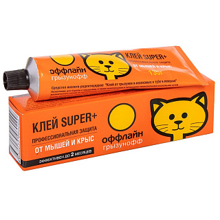 Клей SUPER PLUS от грызунов и насекомых, туба 135г Грызунофф GR10380012 купить