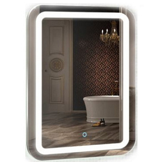 Зеркало Континент Lucia 55*80см, LED подсветка, сенсор ЗЛП52 купить