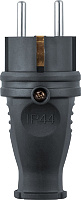 Вилка с заземлением 61368 Каучук 16А IP44 NCA-PLR02-16A-E-IP44 Navigator 672527