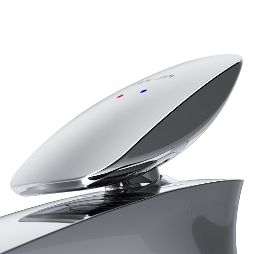 Смеситель Spirit V2.0 для раковины с высоким изливом и донным клапаном хром AM.PM F70A92200 купить