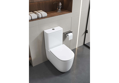 Унитаз напольный Optima Plus безободковый 620*355*790 Aquatek AQ4452-00 купить