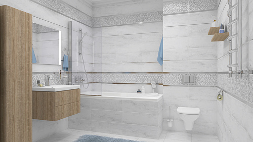 Керамогранит Pub 40*40 см цвет белый, Ceramica Classic купить