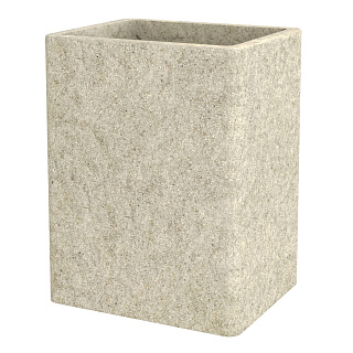 Стакан настольный FORA "Stone" Natural полирезин FOR-STN44NAT купить