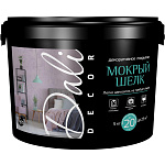 Покрытие декоративное Dali-Decor Мокрый шелк перламутр 5 кг Покрытие декоративное Dali-Decor Мокрый шелк перламутр 5 кг
