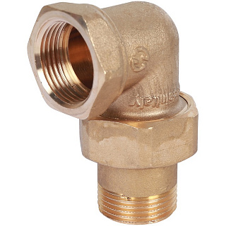 Разъемное соединение "американка" внутренняя-наружная резьба угловое латунь 3/4" STOUT SFT-0058-000034 купить