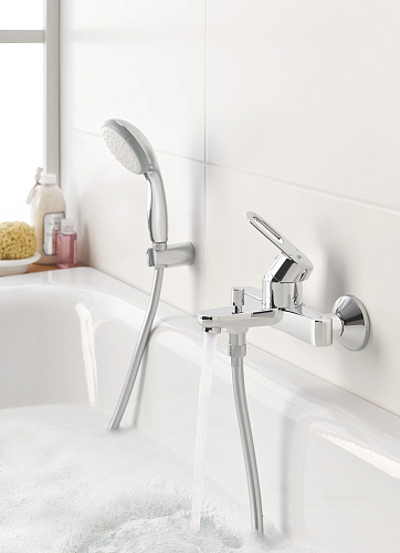 Смеситель BauLoop для ванны цвет хром GROHE 23603000 купить