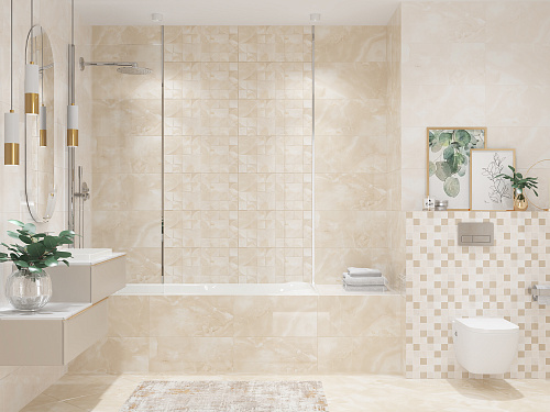 Плитка настенная OPALE BEIGE STRUTTURA 31.5*63см AZORI  купить