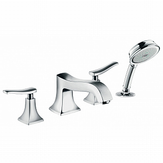Смеситель HANSGROHE Metris Classic 31314000 для ванны на 4 отверстия хром купить