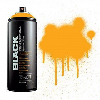 Краска аэрозольная для граффити Montana BLACK NC.FORMULA BLK1045 Дынно-желтая купить