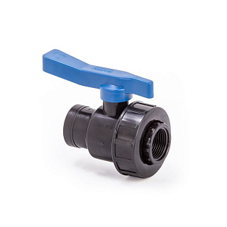 Кран шаровой для ПНД труб BB 1 1/4" Lammin Lm34103000032(84/6) купить
