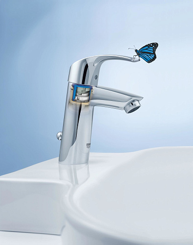 Смеситель для раковины Eurosmart цвет хром GROHE 33265002 купить
