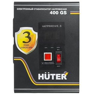 Стабилизатор напряжения HUTER 400GS 220В 0.4кВт 63/6/12 купить