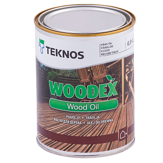 Масло для древесины Woodex Wood Oil Бесцветное (0.9л) купить