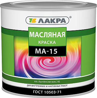 Краска Маслянная МА-15 Лакра белый купить