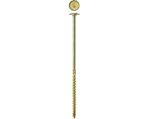 Саморез конструкционный, тарельчатый, прессшайба Torx 8,0*240 50шт желтый цинк Daxmer 00-00453417 купить