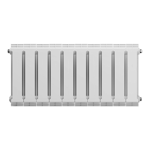 Радиатор биметаллический PianoForte 300мм 10 секций Bianco Traffico Royal Thermo RTPBT30010 купить