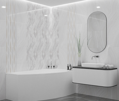 Плитка настенная Acate Cascade  31.5*63см AZORI 00-00108401 купить