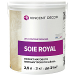 Декоративное покрытие Vincent Decor Soie Royal 2.5 л Декоративное покрытие Vincent Decor Soie Royal 2.5 л