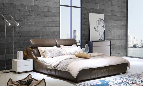 Панель декоративная мебельная шлифованная WALLWOOD Carbon Grey 4*140*1150мм/1.93кв.м купить