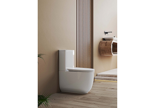 Унитаз напольный Optima Plus безободковый 620*355*790 Aquatek AQ4452-00 купить