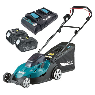 Газонокосилка аккумуляторная Makita DLM431PT2  купить