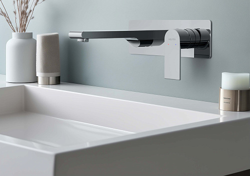 Смеситель ЛИРА  для раковины настенный Aquatek AQ1413CR купить