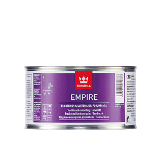 Алкидная краска Tikkurila Empire для мебели Бесцветная полуматовая (База C) 0.255 л.  купить