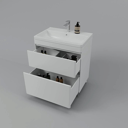 Тумба Атлантика 70 и раковина Атлантика 70 напольная антискрейтч Style Line СС-00002342/00002286 купить