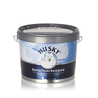 Краска для стен и потолков HUSKY Super Paint Interior белоснежная 10 л