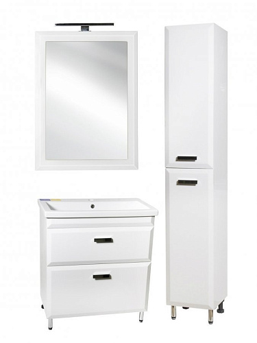 Тумба Лотос 70 с умывальником COMO 70 Люкс Plus белая Style Line СС-00000375 купить
