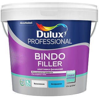 Шпатлевка Bindo Filler 1.5кг, Dulux (0.9л) купить
