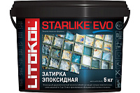Затирка эпоксидная для плитки STARLIKE EVO  S.113 NEUTRO Litokol L0485520003 (5кг)