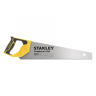 Ножовка по дереву  Stanley 450мм TRADECUT закален зуб (STHT20354-1) купить