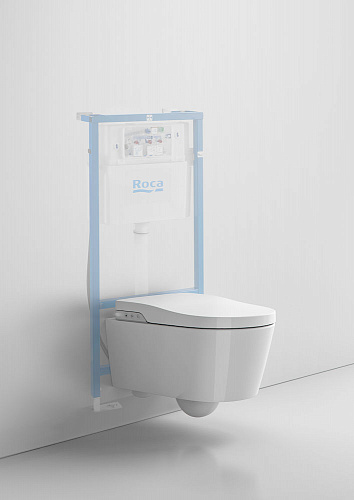 Унитаз-биде электронный подвесной ROCA In-Wash Inspira 803060001 белый купить