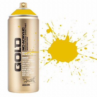 Краска аэрозольная для граффити Montana GOLD NC-FCRYLIC G 1030 Банановая купить