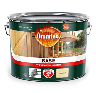 Грунт-антисептик Omnitex by Pinotex Base 50035158 (9л) купить