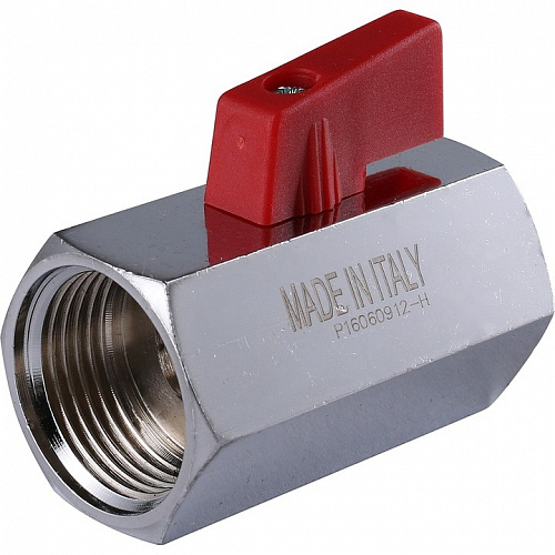 Кран шаровой мини Stout внутренняя резьба ручка флажок 3/4" SVB-0021-000020 купить